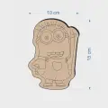 Sevimli Minion Ahşap Boyama Anaokul Etkinlik