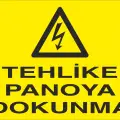 Tehlike Panoya Dokunma Levhası
