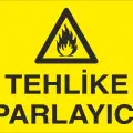 Tehlike Parlayıcı Levhası