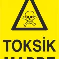 Toksik Madde Levhası