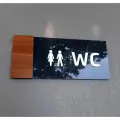Wooden Seri Yönlendirme Tabela Levha