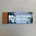 Wooden Seri Yönlendirme Tabela Levha