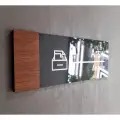 Wooden Seri Yönlendirme Tabela Levha