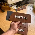 Wooden Seri Yönlendirme Tabela Levha MDL 2