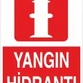 Yangın Hidrantı Levhası
