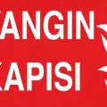 Yangın Kapısı Kapalı Tut Levhası
