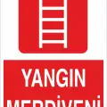 Yangın Merdiveni Levhası