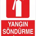 Yangın Söndürme Cihazı Levhası