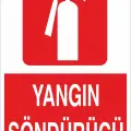 Yangın Söndürücü Levhası