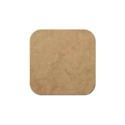 Ahşap Supla Levha 12 Adet 3 Mm Ham Mdf 33 Cm Çap Kare Servis Altı Supla