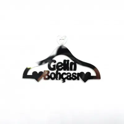 Pleksi Gelin Bohçası Askı 8 x 5 cm