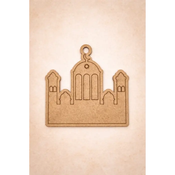 Ahşap Ramazan Camii Boyama Figürü