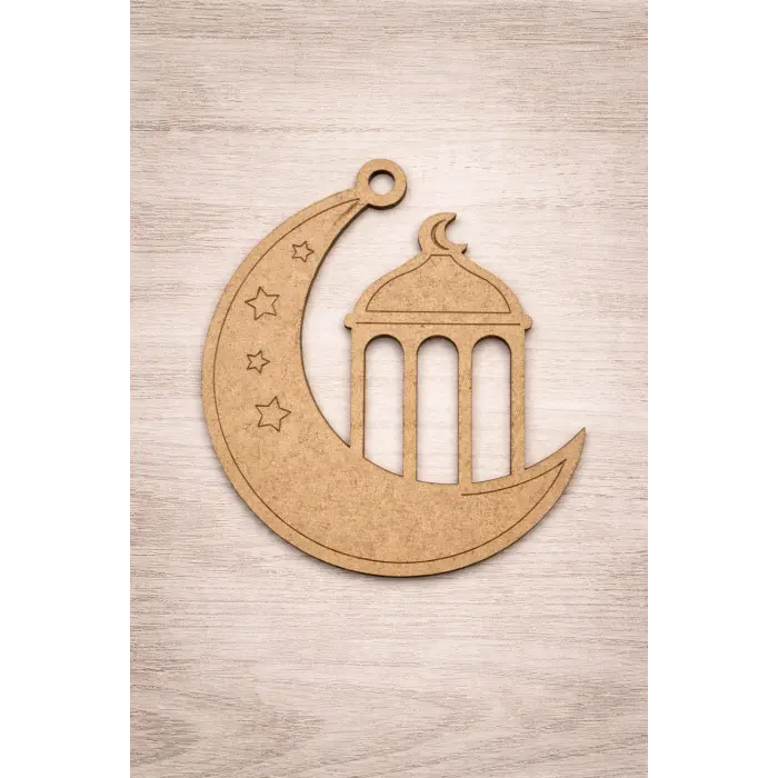 Ahşap Ramazan Figür Boyama C Model Okul Diy Etkinlik Aktivite Sanat 12 cm