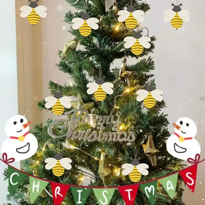 Arı Dekorlu Ahşap Boyama Okul Diy Etkinlik Aktivite Sanat