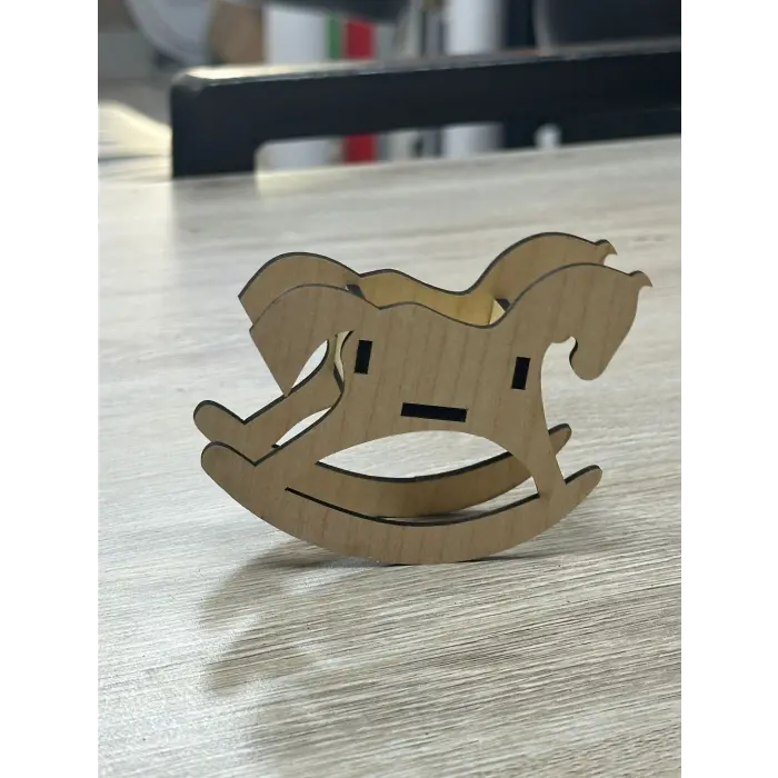 Dekoratif Atlı Karınca Ahşap Oyuncak