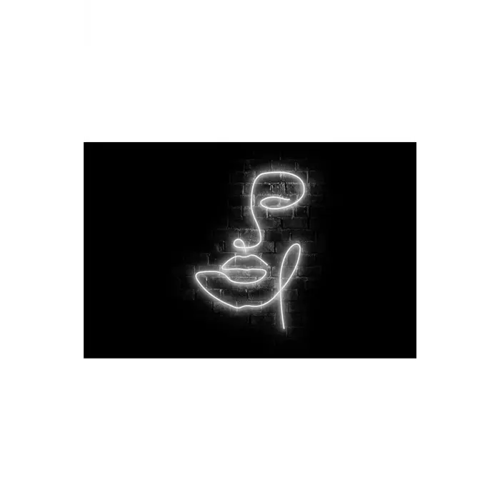 Neon Tabela Güzellik ve Kuaför Salonu 58x45 cm