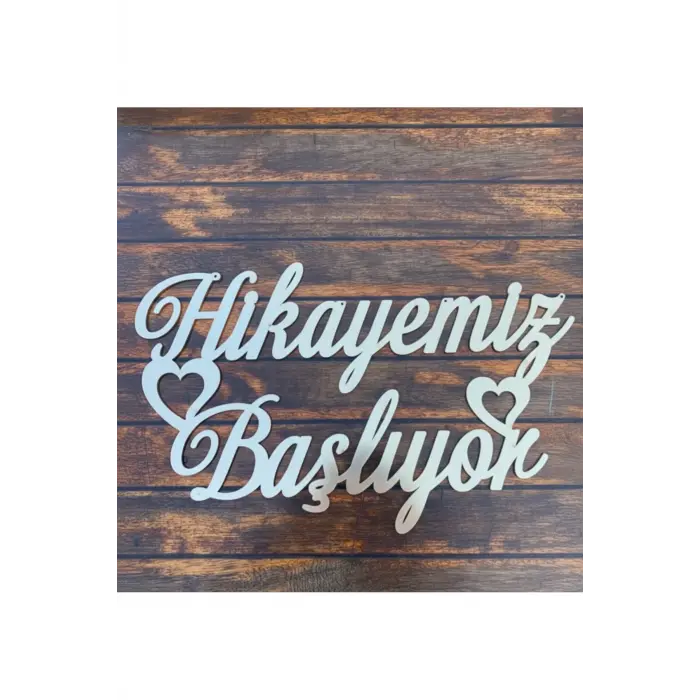 Pleksi İsimlik Hikayemiz Başlıyor Söz Nişan Perde Süsü Pleksi Tag