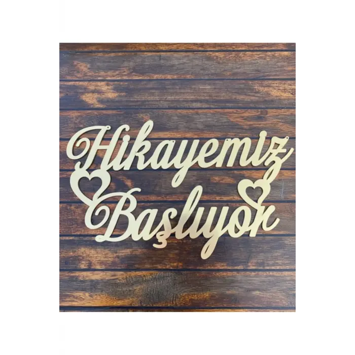 Pleksi İsimlik Hikayemiz Başlıyor Söz Nişan Perde Süsü Pleksi Tag