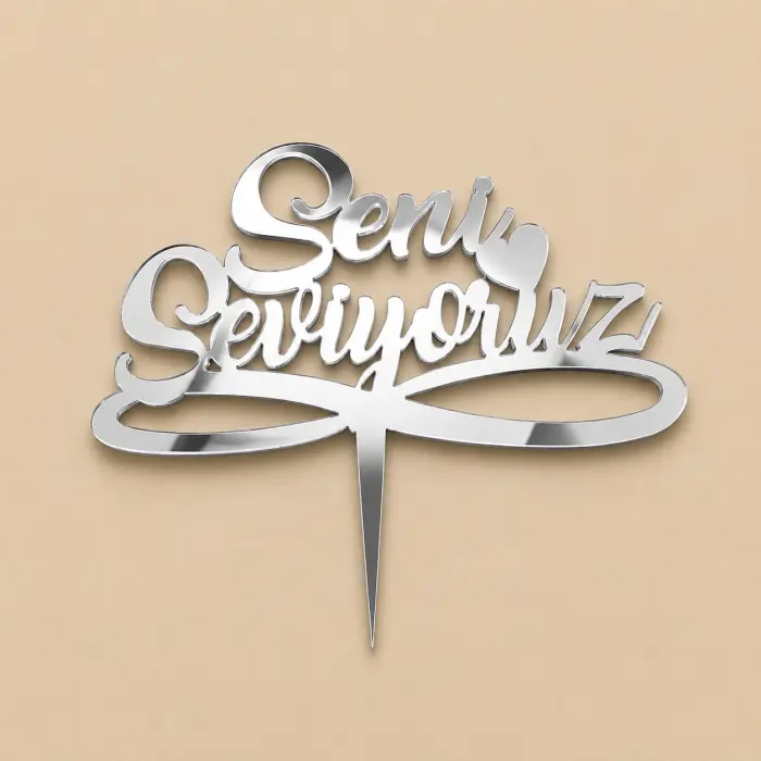 Seni Seviyoruz Pleksi Pasta Süsü