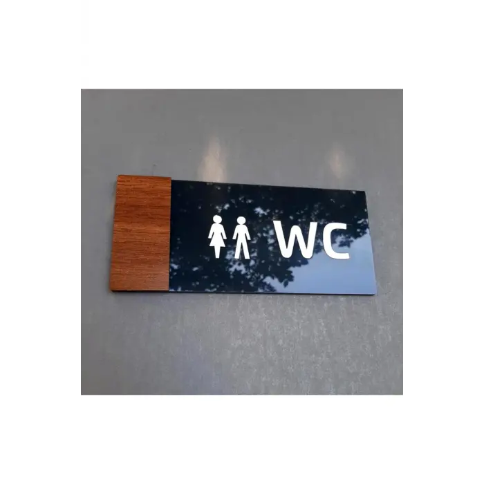 Wooden Seri Yönlendirme Tabela Levha