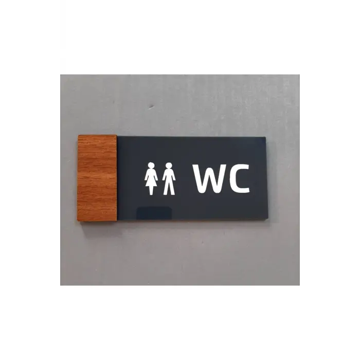 Wooden Seri Yönlendirme Tabela Levha