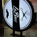 360 Derece Dönen Konsollu Dış Mekan Fener Tabela Işıklı
