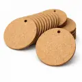 8 Cm Yuvarlak Supla Magnet Tahtası 3 mm Naturel Ham Boyanabilir Ahşap