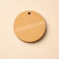 8 Cm Yuvarlak Supla Magnet Tahtası 3 mm Naturel Ham Boyanabilir Ahşap