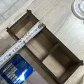 Ahşap Cafe Restoran Oteller için Masa Üstü Peçetelik Logolu MDL 8