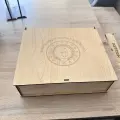 Ahşap Kutu Lazer Kesim 25x21x7 cm Demonte