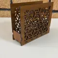 Ahşap Mutfak Peçeteliği 15x13 cm