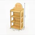 Ahşap Teşhir Ürün Standı Mdl 7