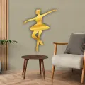 Balerin Kız Gold Gümüş Pleksi Akrilik Cam