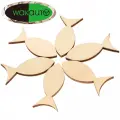 Boyanabilir Ahşap Balık 10x6 Cm 50 Adet