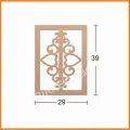 Boyanabilir Dekoratif Desen Duvar Dekorasyonu 39x29 cm mdl10