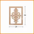Boyanabilir Dekoratif Desen Duvar Dekorasyonu 39x29 cm mdl7