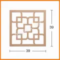 Boyanabilir Dekoratif Desen Duvar Dekorasyonu 39x39 cm mdl18