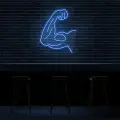 Gym Fitness Neon Led Duvar Yazısı Dekoratif Duvar Aydinlatmasi Gece Lambası
