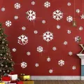 Kar Tanesi Yılbaşı Happy New Year Duvar Dekoru | 30 Parça Ürün | 1MM Yapışkanlı Pleksi Ayna