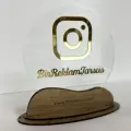 Kişiye Özel İnstagram Masaüstü İsimlik