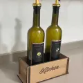 Kitchen Yazılı Ahşap Kasa Kutu Organizer Stand, Yağdanlik Sirkelik Altlığı Tezgah Üstü Düzenleyici