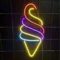 Neon Led Dondurma Külahı