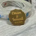 Özel Tasarım Gold & Gümüş Pleksi Düğün Nişan Söz Hediyelikleri