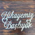 Pleksi İsimlik Hikayemiz Başlıyor Söz Nişan Perde Süsü Pleksi Tag