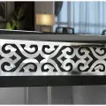 Pleksi Süs Gümüş Motif Desenli Duvar Tavan Süsü 16 adet
