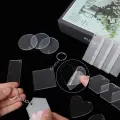 Şeffaf Pleksi Anahtarlık Baskısız 6 cm
