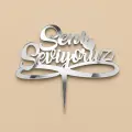 Seni Seviyoruz Pleksi Pasta Süsü