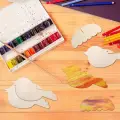 Sevimli Kuş Ahşap Etkinlik Boyama Okul Aktivite Sanat 1 Adet