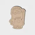 Sevimli Minion Ahşap Boyama Anaokul Etkinlik