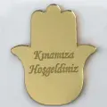 Toptan Kınamıza Hoşgeldiniz Yapışkanlı Pleksi